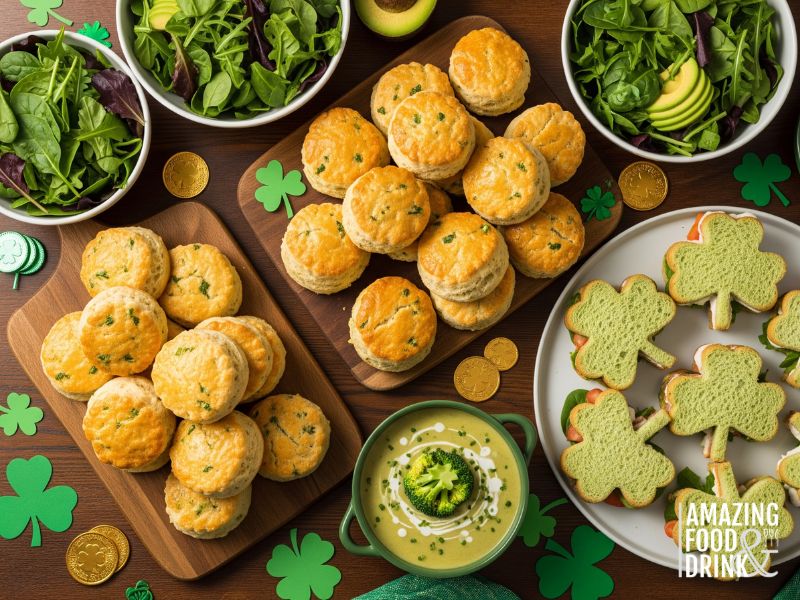 Green Food Ideas for St Patrick's Day Food
