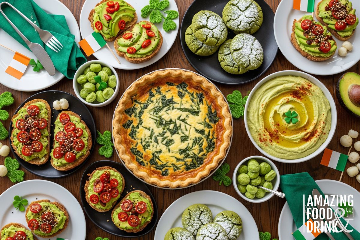 Green Food Ideas for St Patrick's Day
