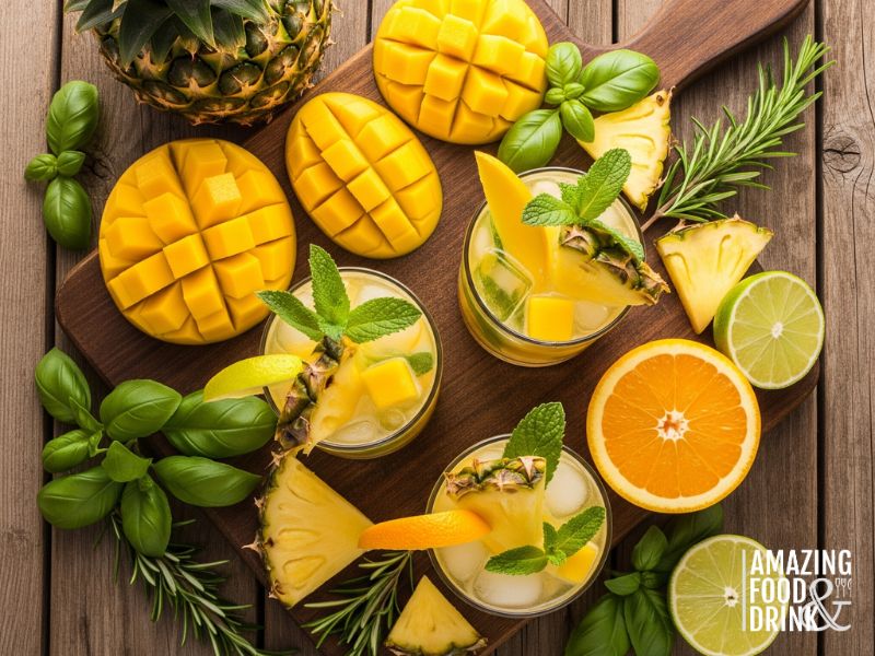 Mango Pineapple Mojito Recipe