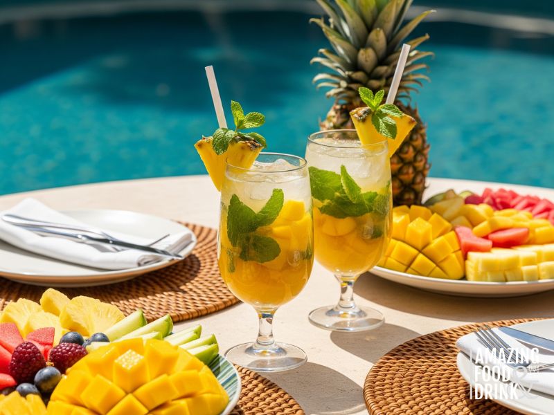 Mango Pineapple Mojito Recipe