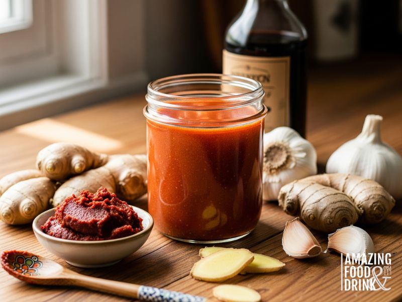 Red Miso Ginger Dressing Recipe