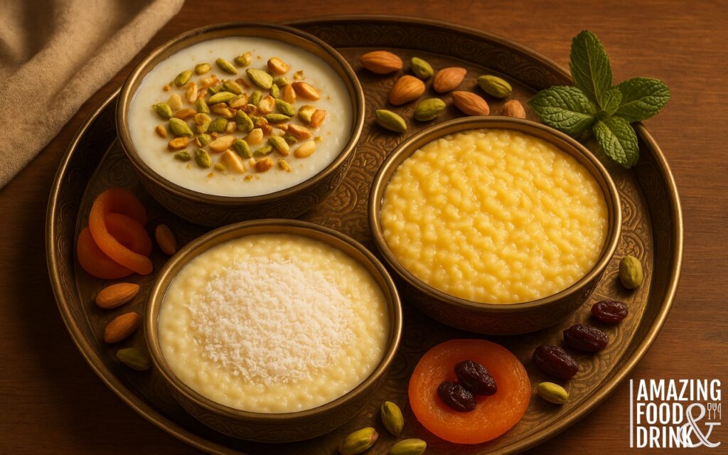 3 Traditional Egyptian Ramadan Puddings