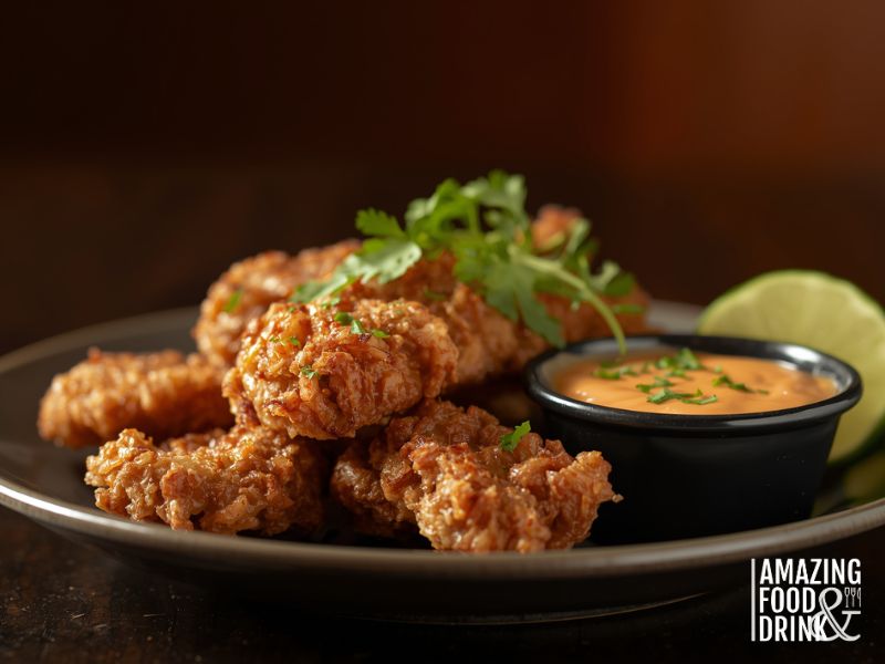 Crispy Fried Oysters with Chipotle Aioli