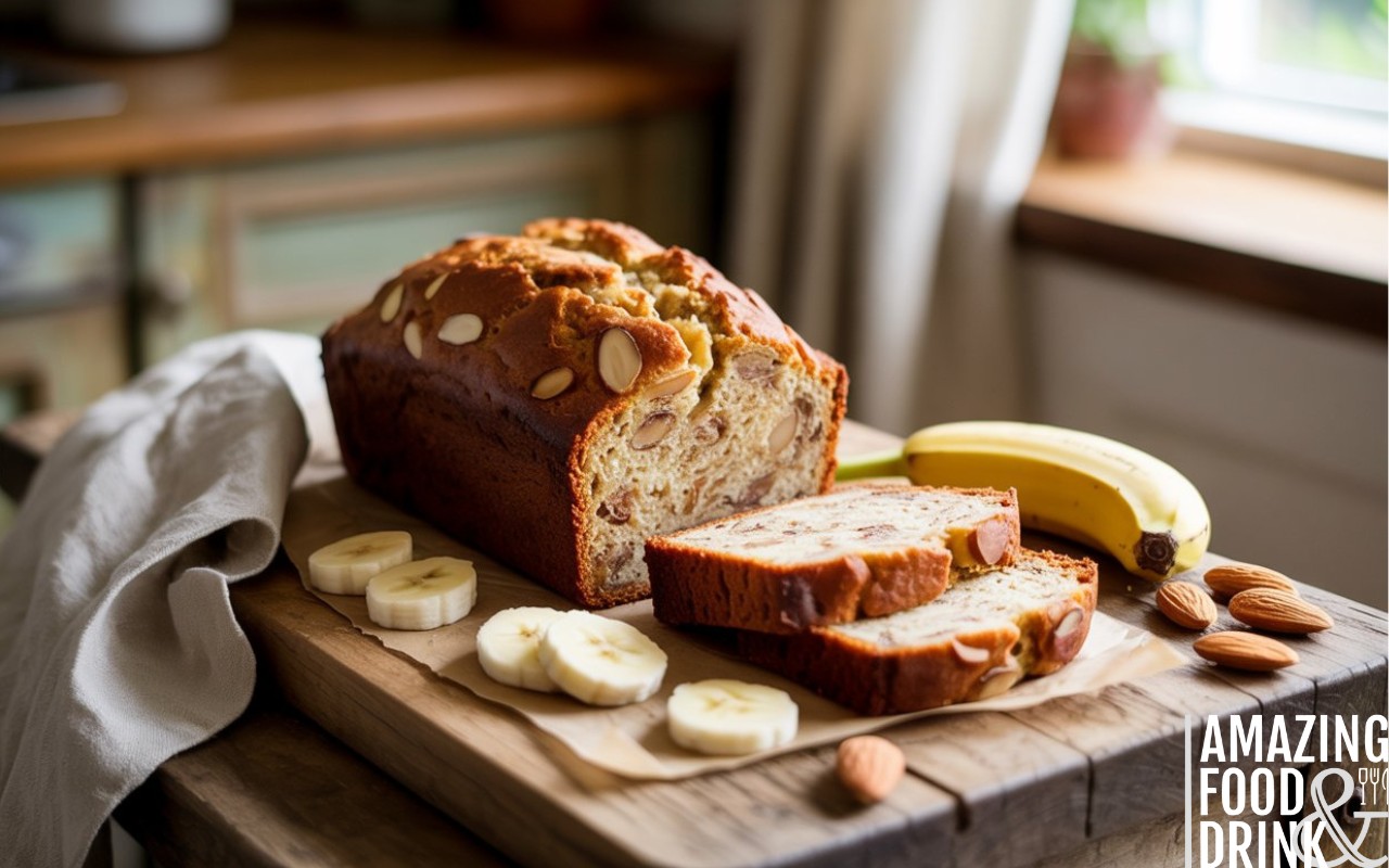 Banana Almond Bread Recipe: Moist Gluten-Free Loaf