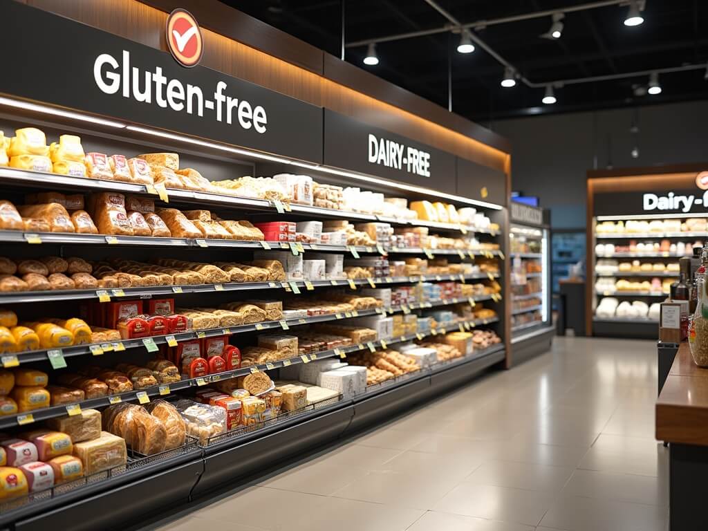 Gluten and Dairy-free Food