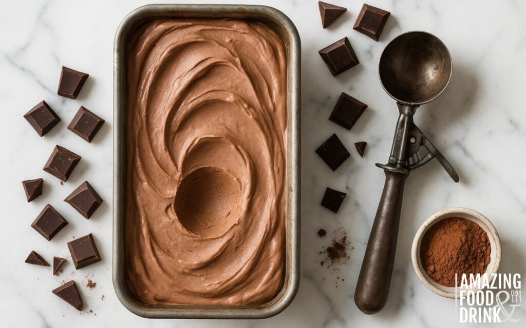 Best Egg-Free Chocolate Ice Cream Recipe (with Vegan Option)