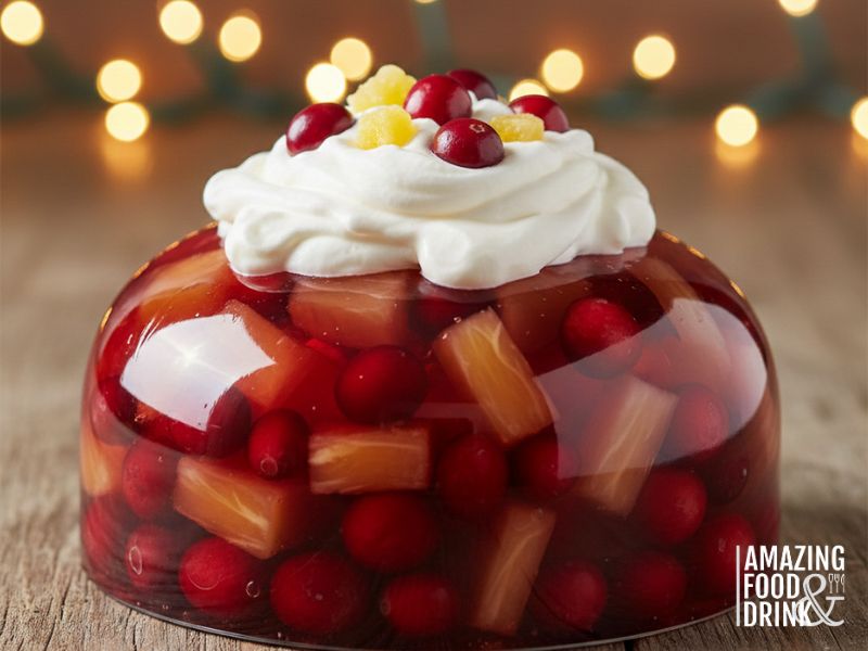 Cranberry Pineapple Jello Salad