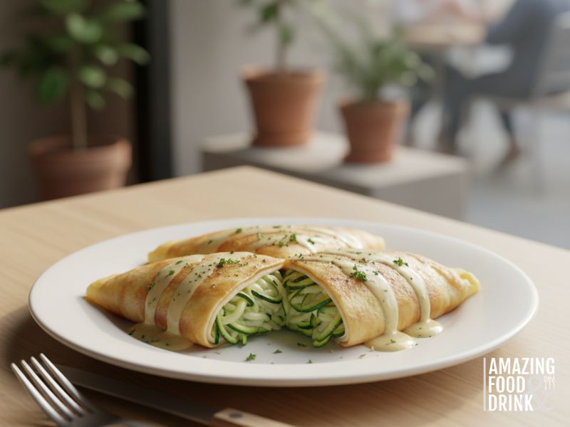 Zucchini with B&eacute;chamel