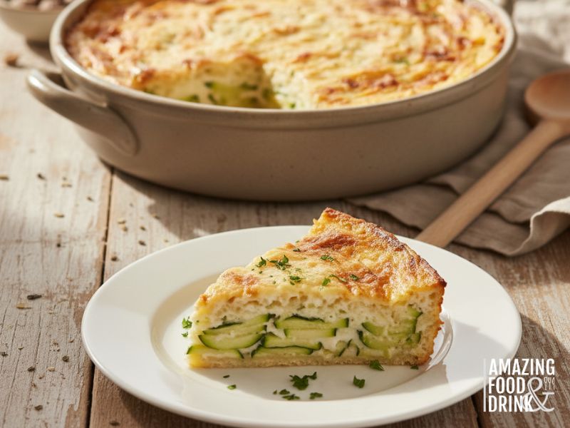 Zucchini with B&eacute;chamel