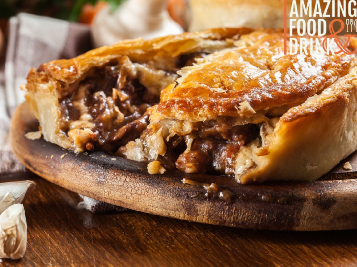 Baked Irish Main Dishes Beef and Guinness Pie