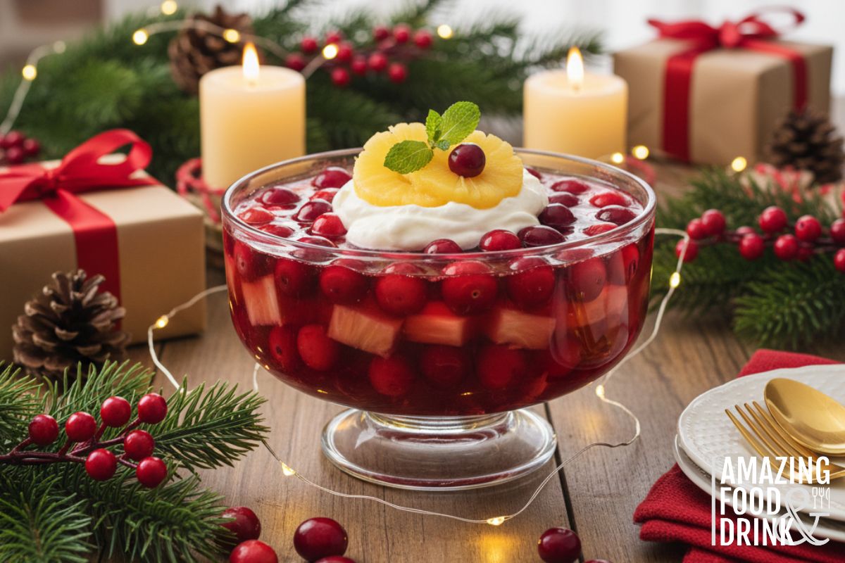 Cranberry Pineapple Jello Salad