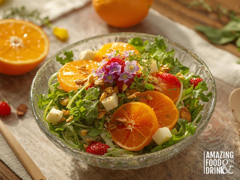 Mandarin Oranges Salad