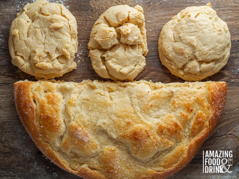 Perfect crust vs. common problems (tough crust, crumbly dough, soggy bottom)