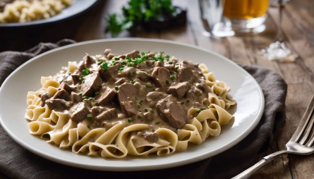 You’ll Absolutely Love This Dairy-Free Beef Stroganoff Slow Cooker ...