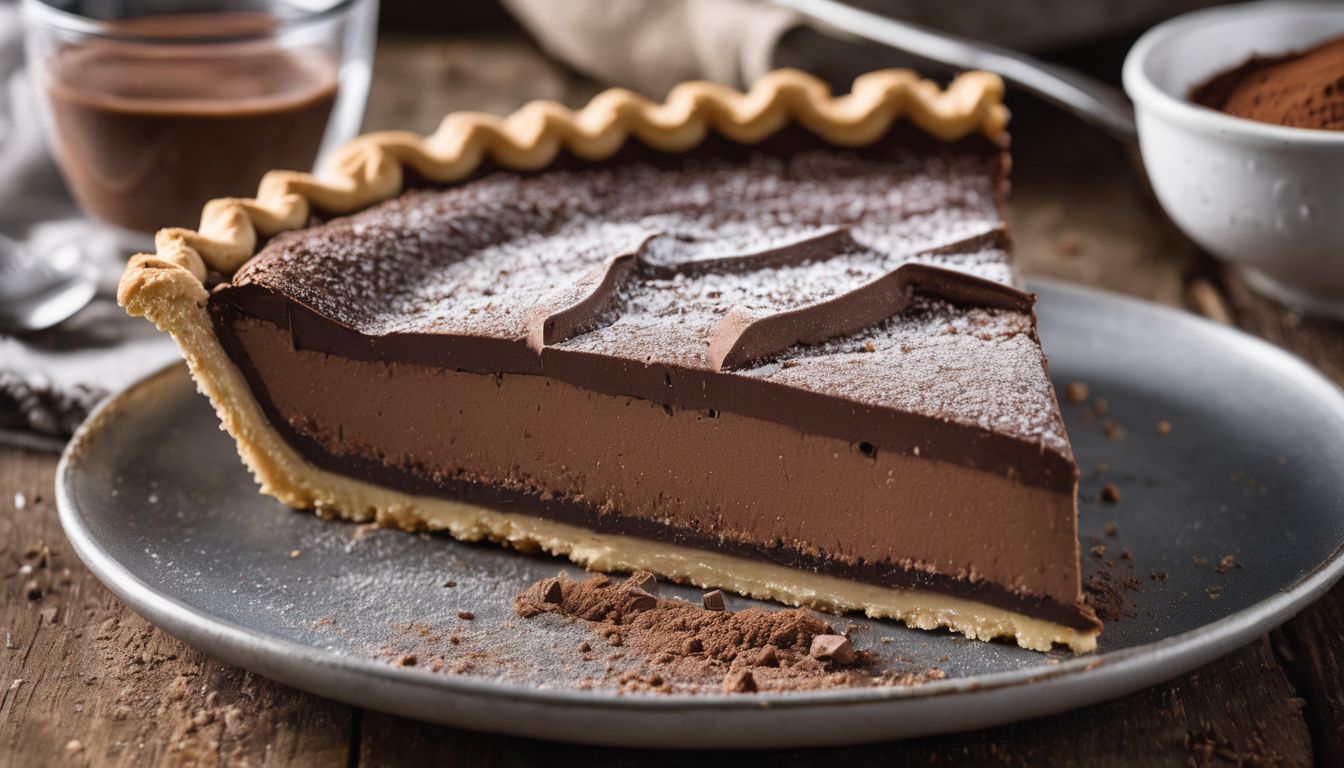 Enjoy GuiltFree DairyFree Chocolate Cream Pie Recipe Amazing Food