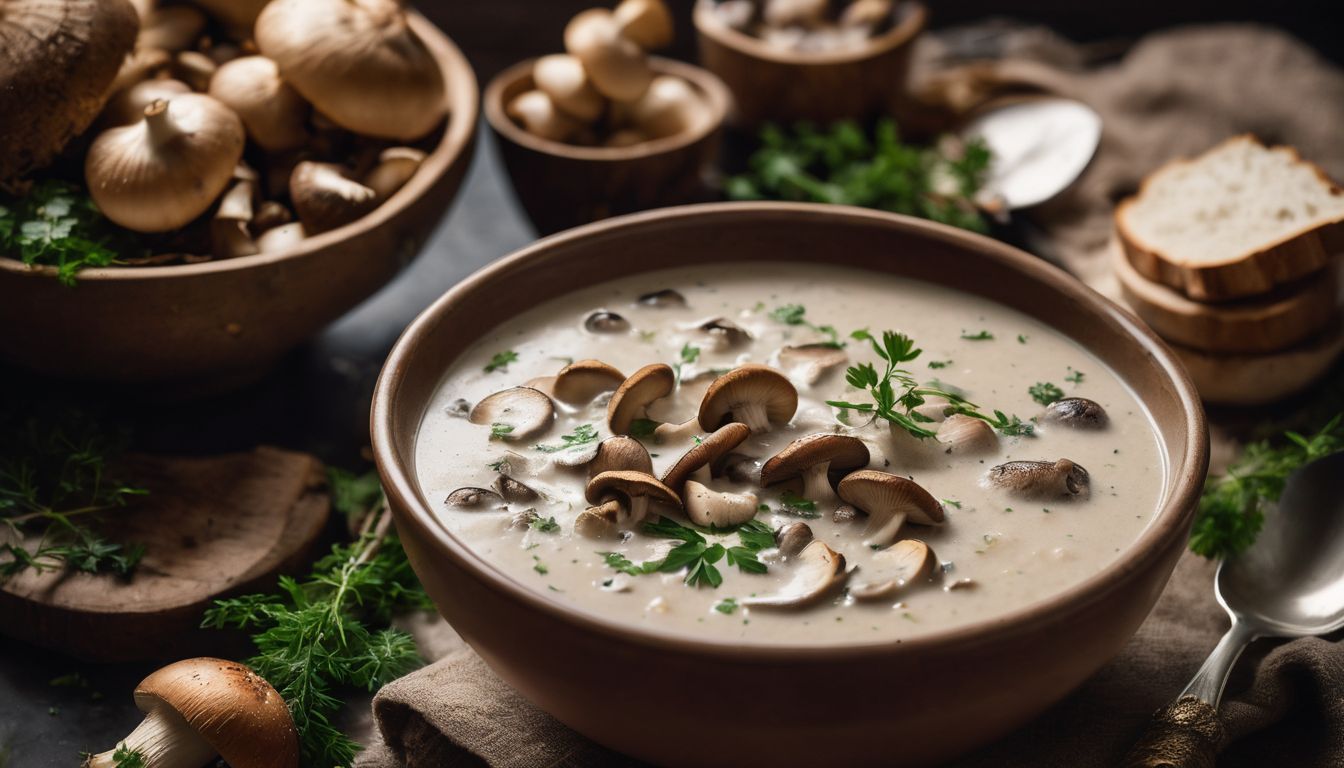 dairy free cream of mushroom soup recipe