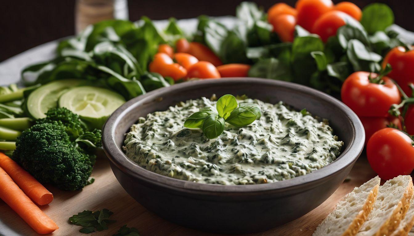 dairy-free spinach dip recipe