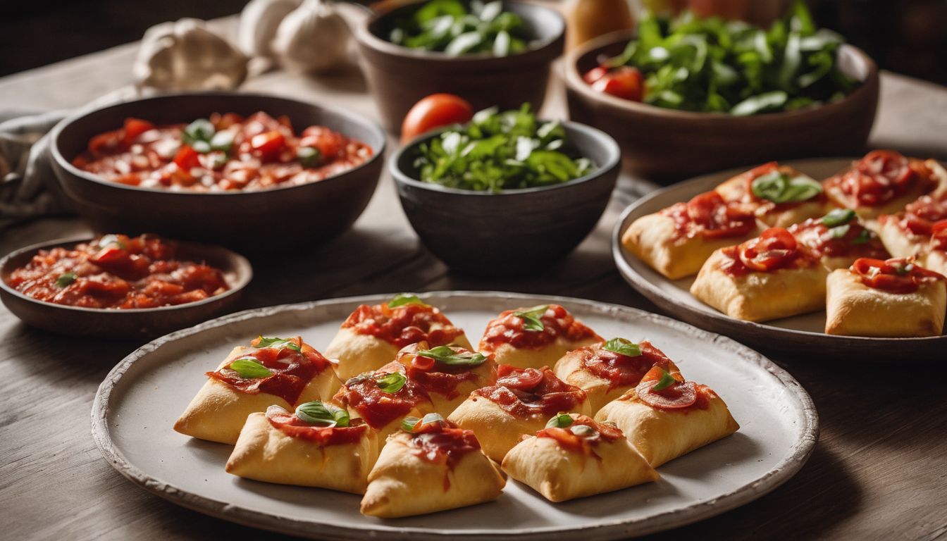 Pizza Roll Appetisers: Your Pizza on The Go!