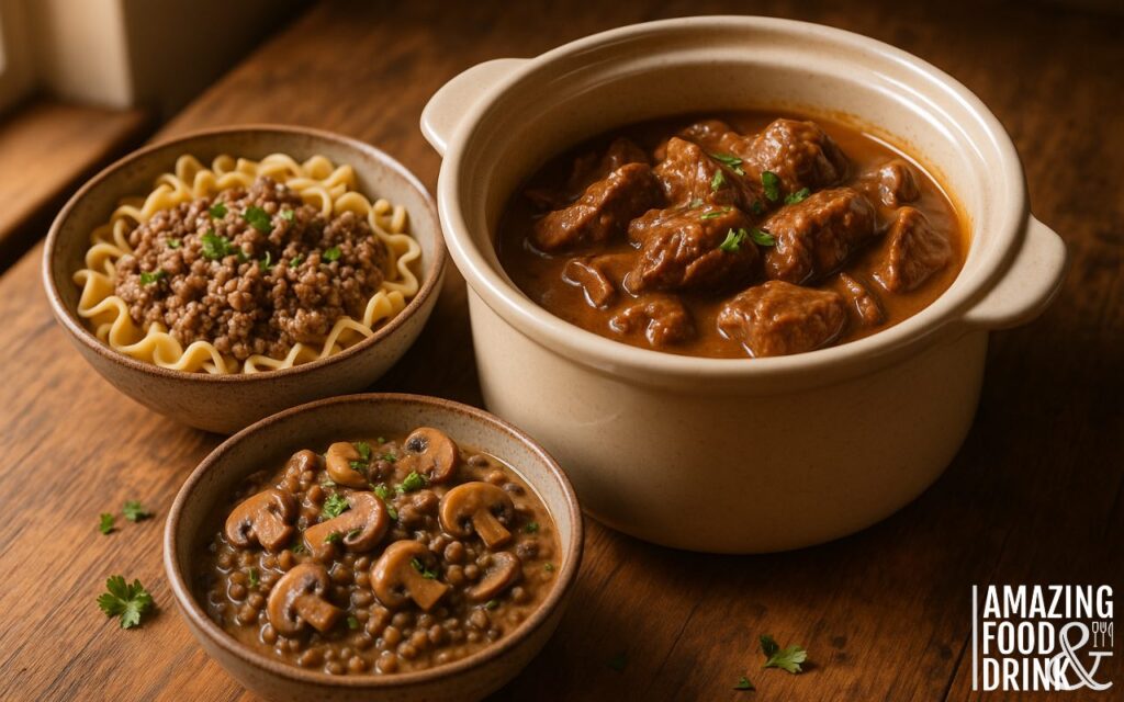 Best Dairy-Free Beef Stroganoff Recipe with Coconut Milk
