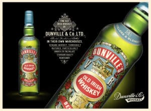 Dunvilles whiskey Belfast image for Amazing Food and Drink Northern Ireland blog