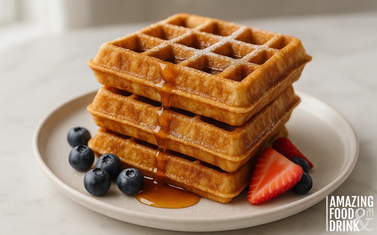 Eggless Waffle Recipe: Perfect Crispy Waffles Without Eggs
