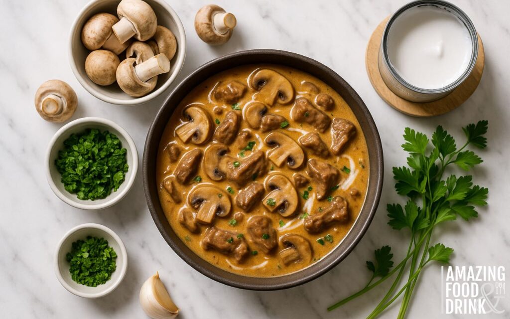 Best Dairy-Free Beef Stroganoff Recipe with Coconut Milk