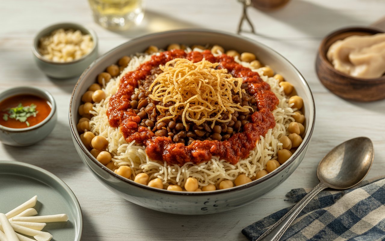 Koshari: Egypt’s Beloved National Dish with Rich Cultural Heritage