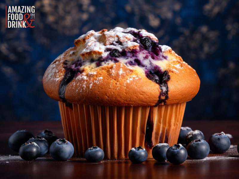 Dairy Free blueberry muffin