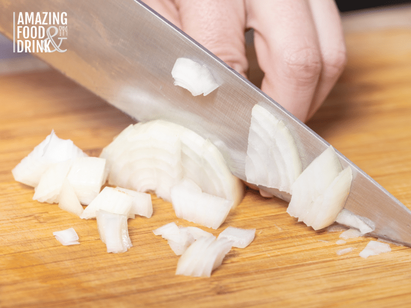 onion dicing