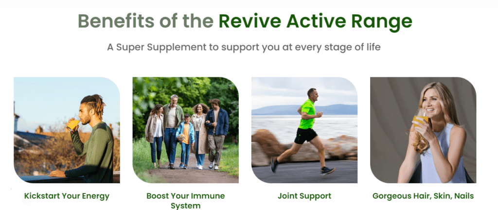Revive Active food supplements