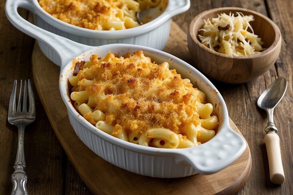 Baked Mac and Cheese - Amazing Food and Drink