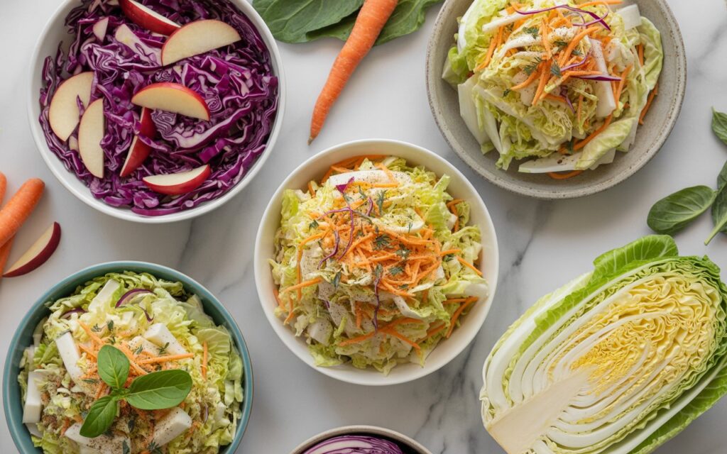 6 Healthy Cabbage Salad Recipes with Dietary Options