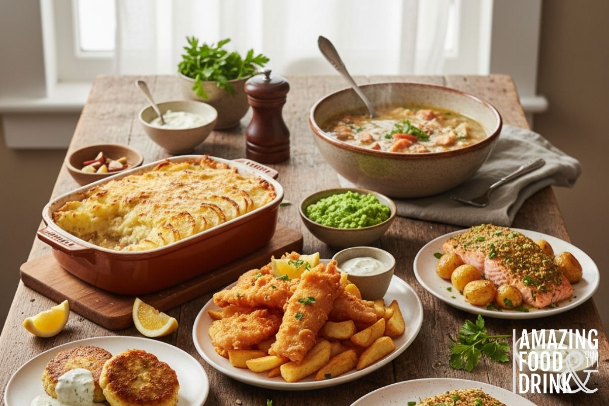 Fish Dishes in the UK: Traditional Recipes & Coastal Flavours