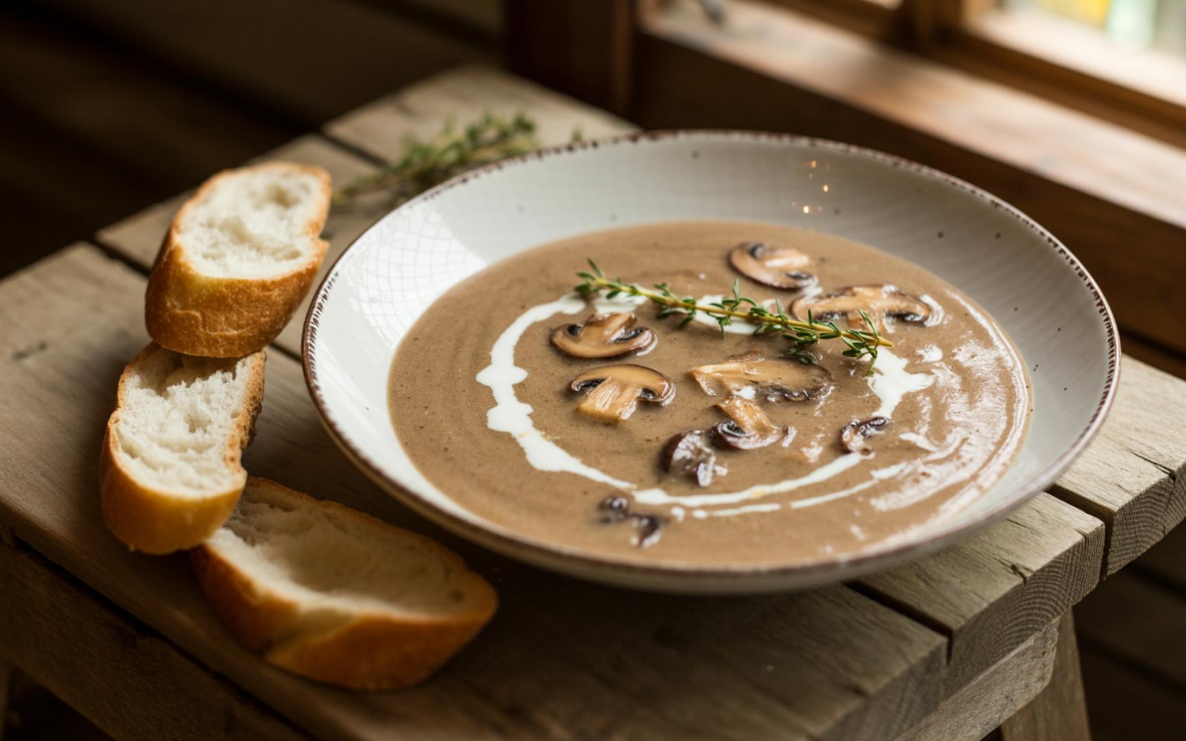 dairy-free cream of mushroom soup