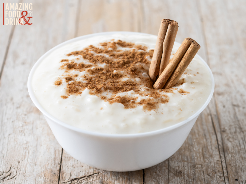 Allergy-friendly desserts—Rice Pudding 