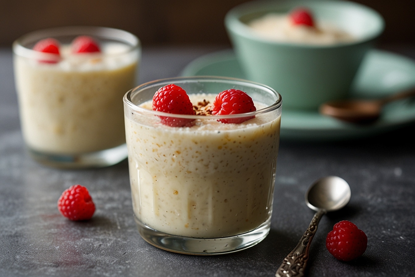 Dairy free tapioca pudding