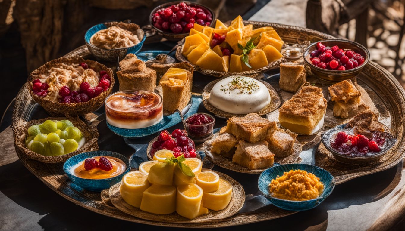 Turkish Dessert Platter
