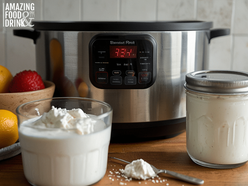 How to Make Dairy-Free Almond Milk Yoghurt in an Instant Pot