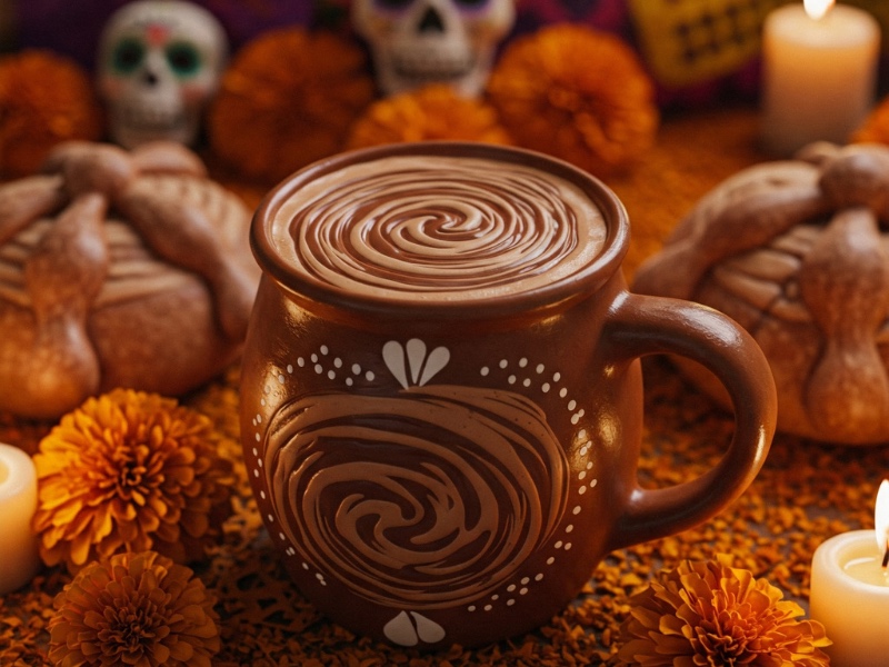 Mexican Dia de los Muertos Food