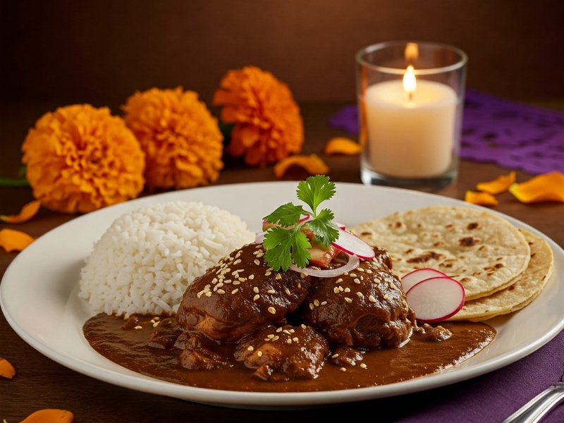 Mexican Dia de los Muertos Food