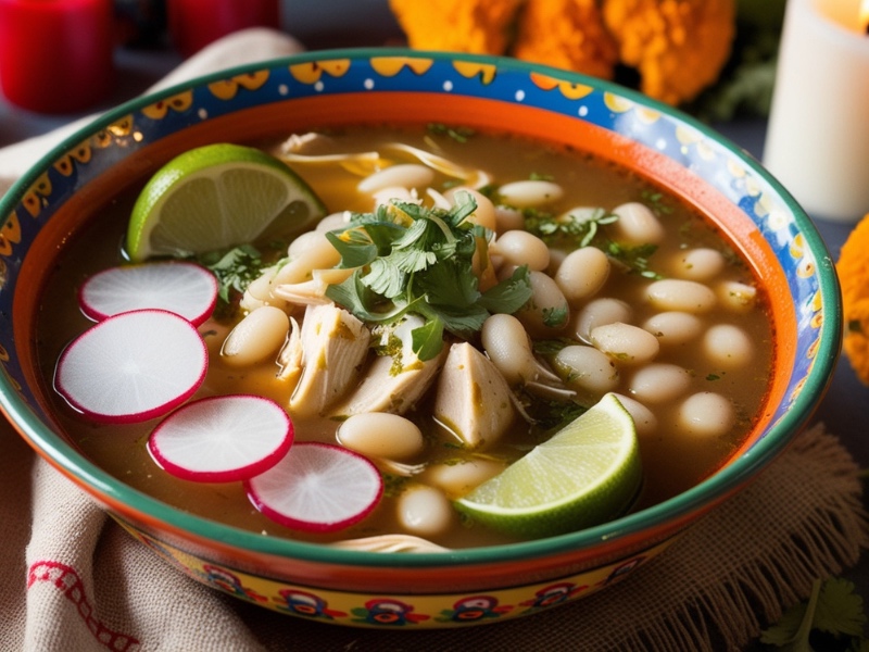 Mexican Dia de los Muertos Food
