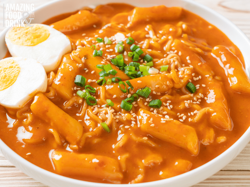 How to Make Tteokbokki (Korean Spicy Rice Cakes)