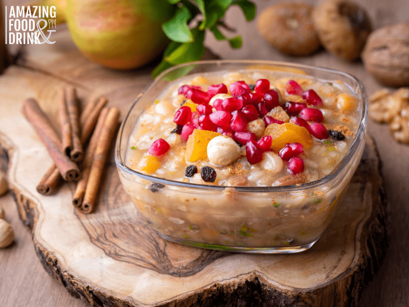 How to Make Turkish Noah's Pudding (Aşure)