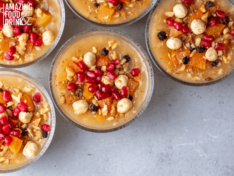 How to Make Turkish Noah's Pudding (Aşure)