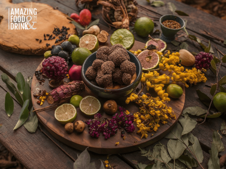 Modern Australian bush tucker cuisine