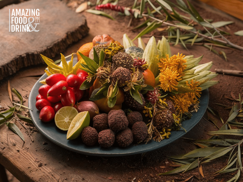 Modern Australian bush tucker cuisine