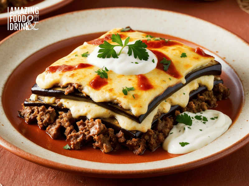 Egyptian Moussaka: Eggplant and Meat Casserole