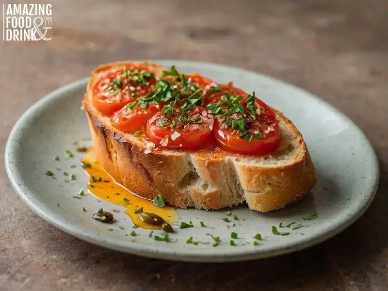 Spanish Pan con Tomate