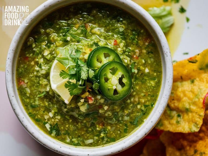 How to Make Your Own homemade  Salsa Verde