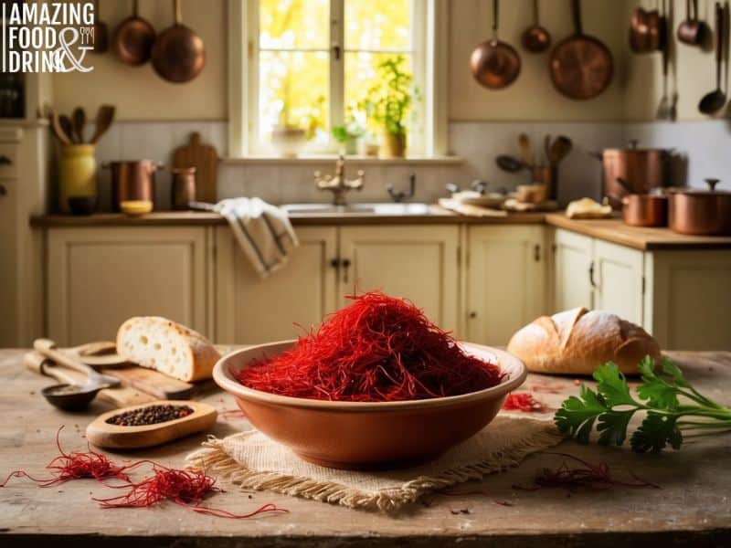 Saffron in Spanish Cuisine